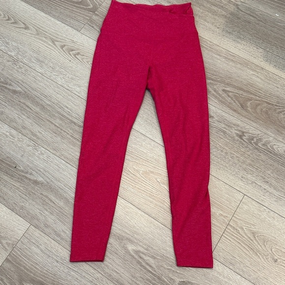 Beyond Yoga Spacedye At Your Leisure High Waisted Midi Legging Small Vivid Pink - Picture 3 of 6